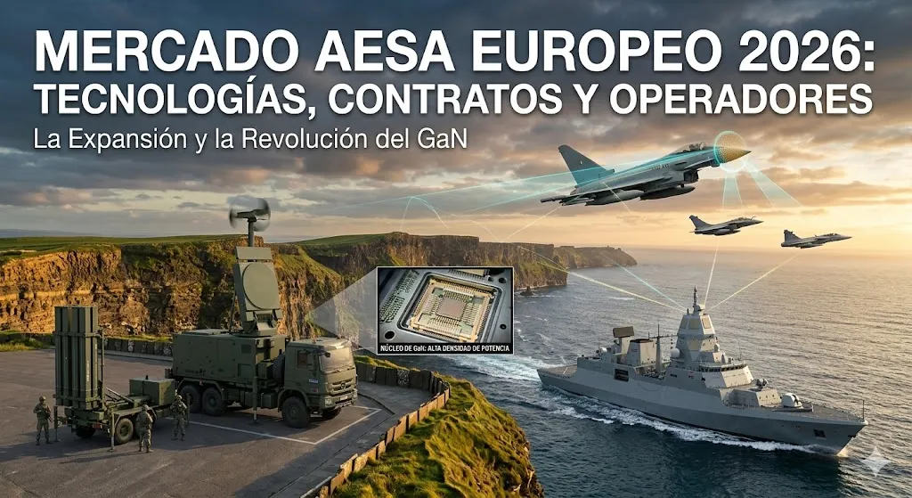 Mercado Europeo de Radares AESA en 2026: Tecnologías, Contratos y Operadores